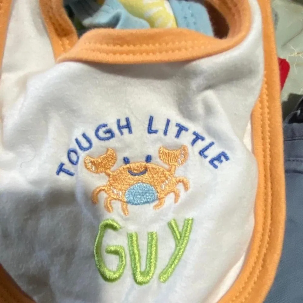Baby bibs 7 piece bundle